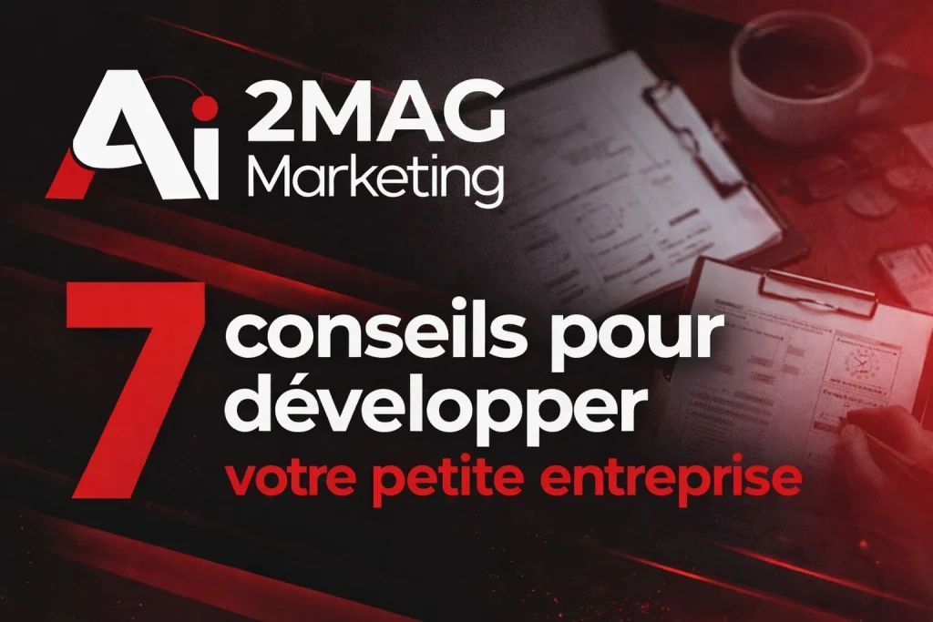 7 conseils pour développer votre petite entreprise - 2MAG