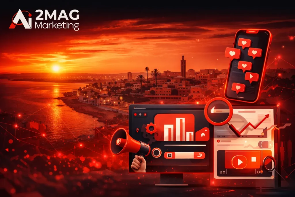 Agence de communication digitale à Dakhla - 2MAG