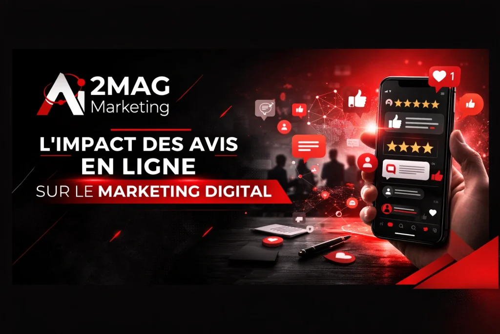 Impact des avis en ligne sur le marketing digital - 2MAG