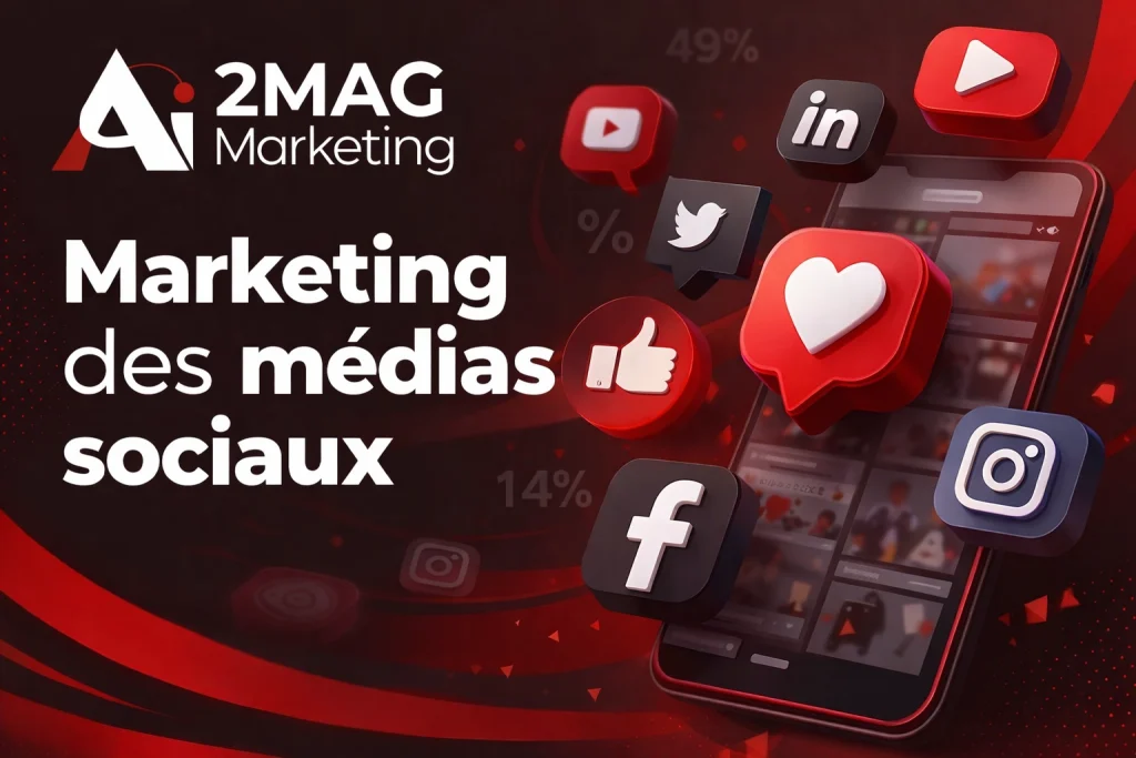Marketing des médias sociaux - 2MAG
