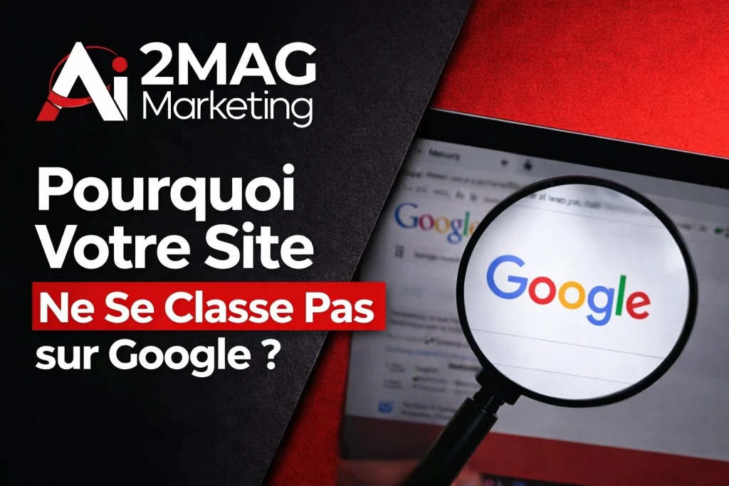 Pourquoi Votre Site Ne Se Classe Pas sur Google ? - 2MAG