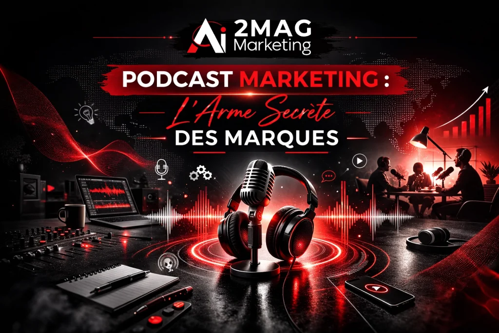Podcast Marketing : L’Arme Secrète des Marques - 2MAG