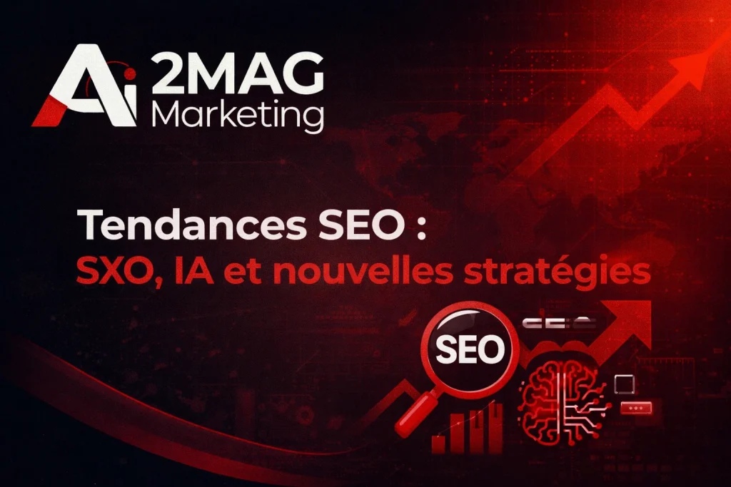 Tendances SEO : SXO, IA et nouvelles stratégies - 2MAG