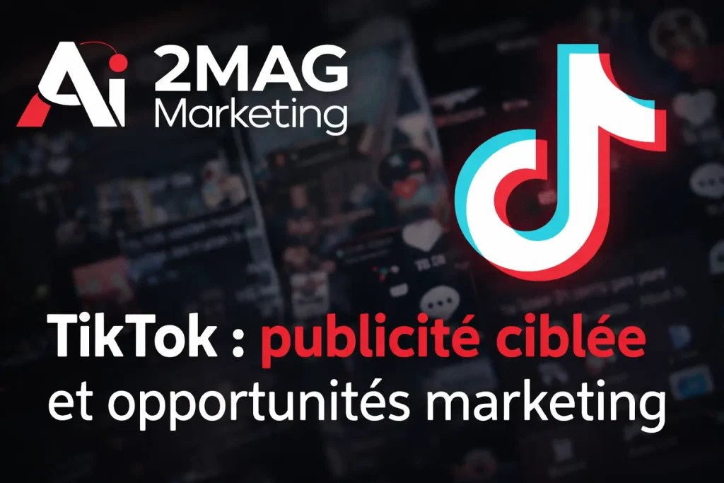 TikTok : publicité ciblée et opportunités marketing - 2MAG