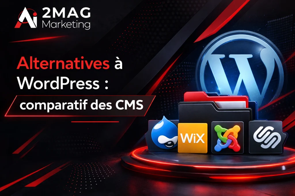 Alternatives à WordPress : comparatif des CMS - 2MAG