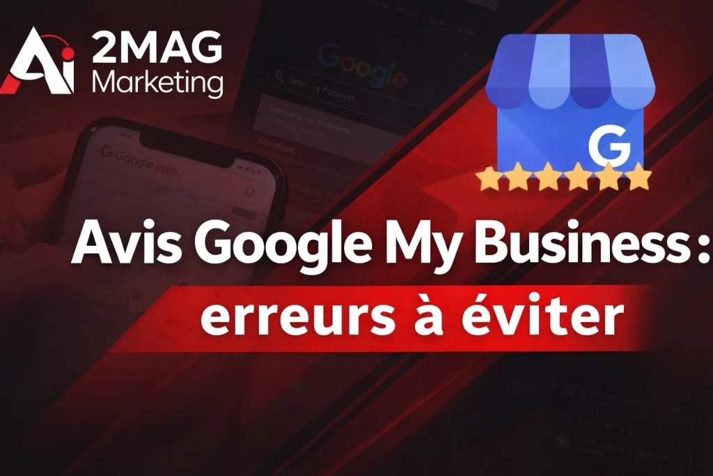 Avis Google My Business : erreurs à éviter - 2MAG