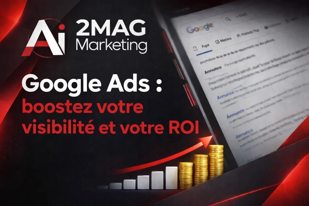 Google Ads : boostez votre visibilité et votre ROI - 2MAG